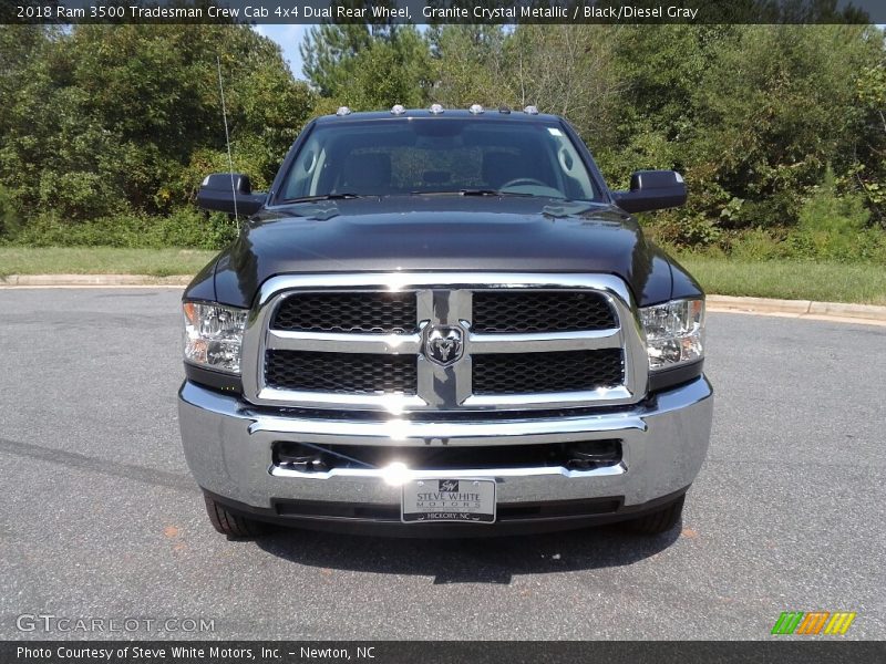 Granite Crystal Metallic / Black/Diesel Gray 2018 Ram 3500 Tradesman Crew Cab 4x4 Dual Rear Wheel