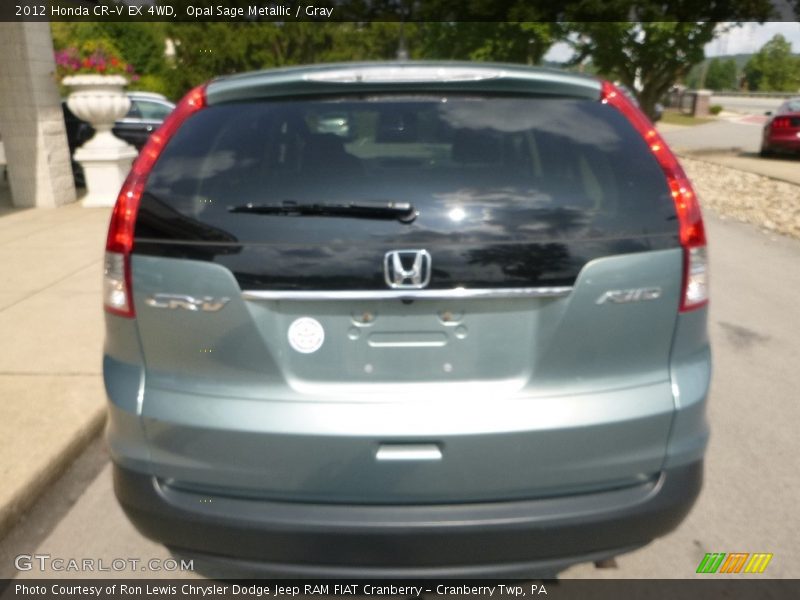 Opal Sage Metallic / Gray 2012 Honda CR-V EX 4WD