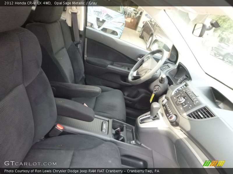 Opal Sage Metallic / Gray 2012 Honda CR-V EX 4WD