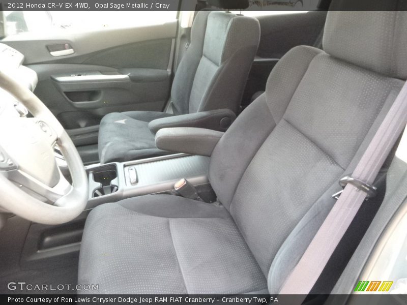Opal Sage Metallic / Gray 2012 Honda CR-V EX 4WD