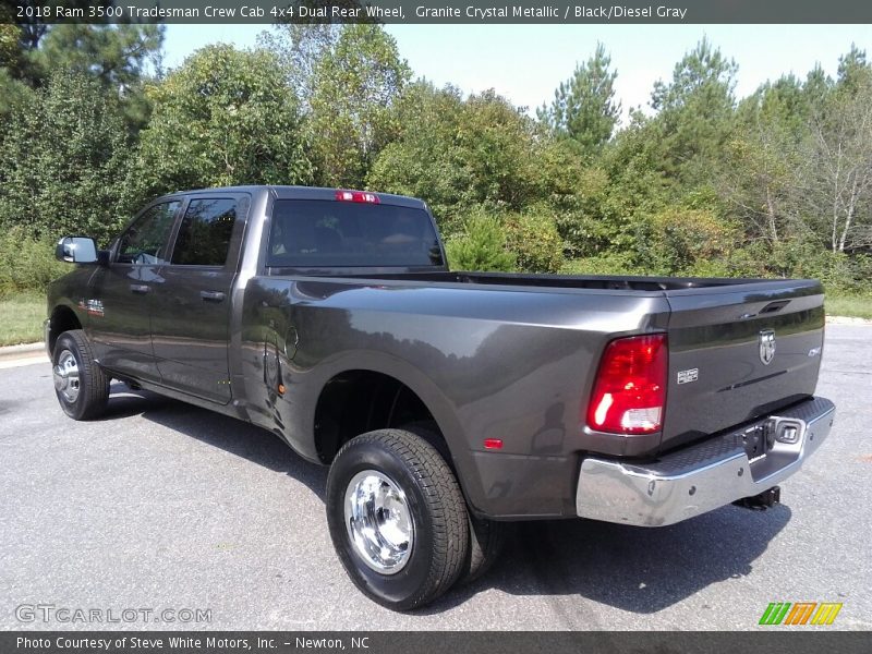 Granite Crystal Metallic / Black/Diesel Gray 2018 Ram 3500 Tradesman Crew Cab 4x4 Dual Rear Wheel