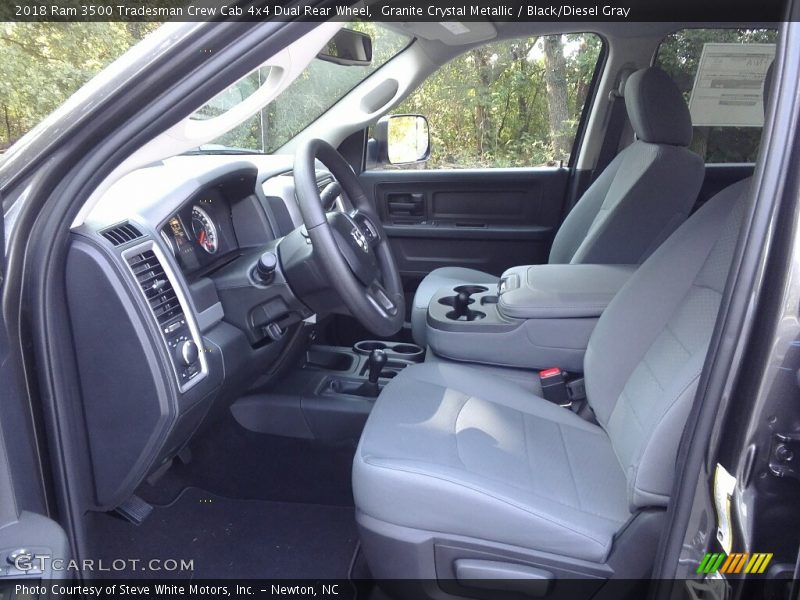 Granite Crystal Metallic / Black/Diesel Gray 2018 Ram 3500 Tradesman Crew Cab 4x4 Dual Rear Wheel