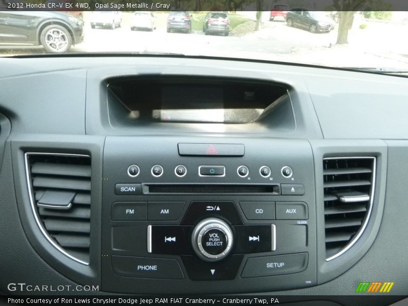 Opal Sage Metallic / Gray 2012 Honda CR-V EX 4WD