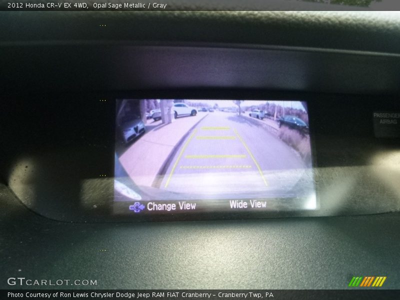 Opal Sage Metallic / Gray 2012 Honda CR-V EX 4WD