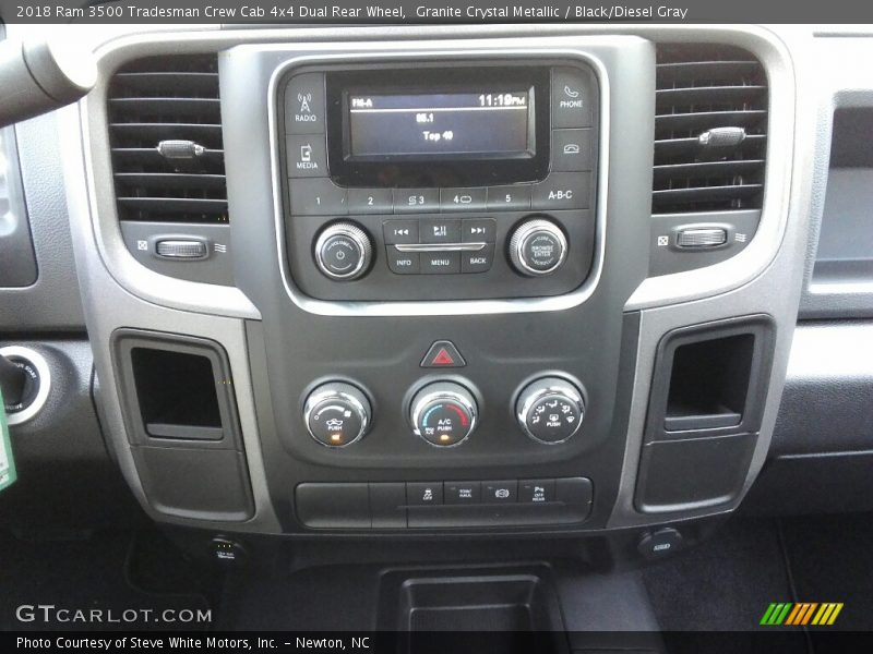Granite Crystal Metallic / Black/Diesel Gray 2018 Ram 3500 Tradesman Crew Cab 4x4 Dual Rear Wheel