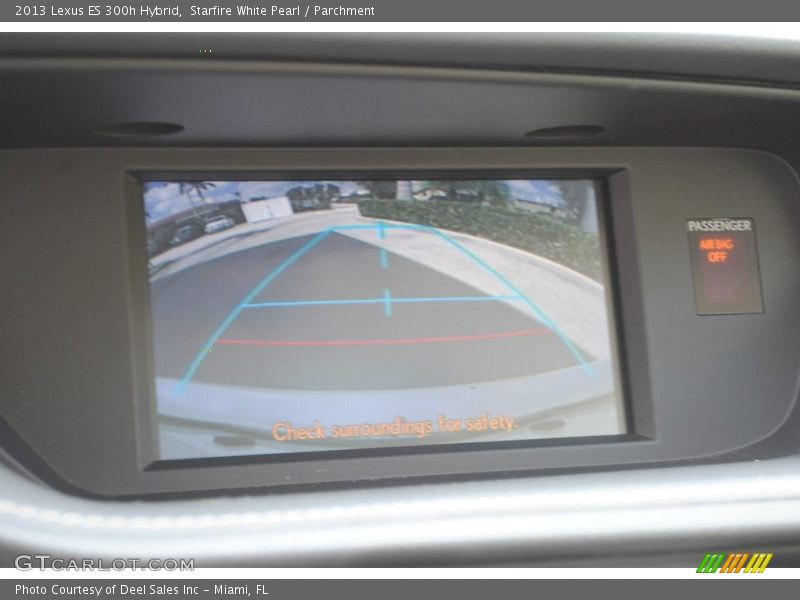 Starfire White Pearl / Parchment 2013 Lexus ES 300h Hybrid