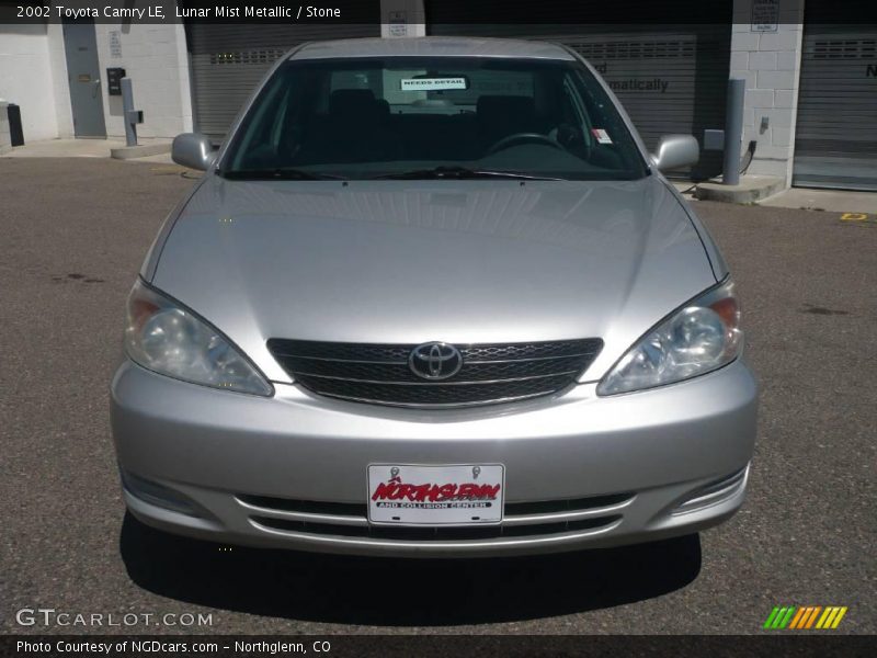 Lunar Mist Metallic / Stone 2002 Toyota Camry LE
