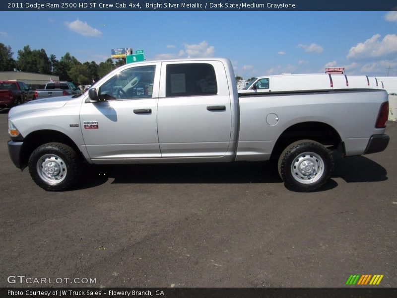Bright Silver Metallic / Dark Slate/Medium Graystone 2011 Dodge Ram 2500 HD ST Crew Cab 4x4