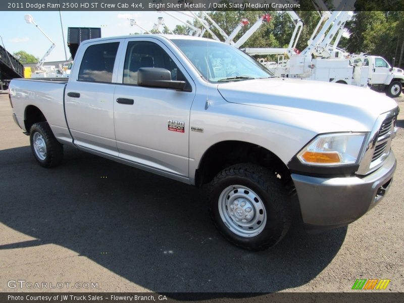 Bright Silver Metallic / Dark Slate/Medium Graystone 2011 Dodge Ram 2500 HD ST Crew Cab 4x4