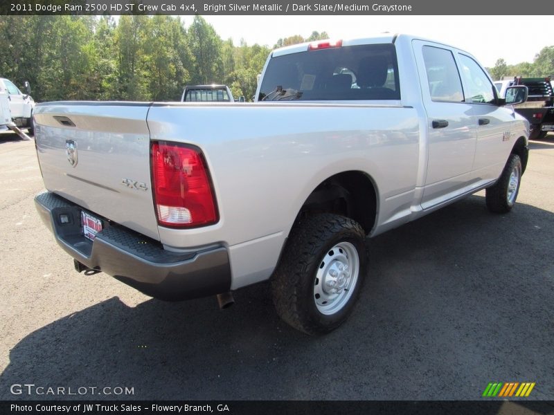 Bright Silver Metallic / Dark Slate/Medium Graystone 2011 Dodge Ram 2500 HD ST Crew Cab 4x4