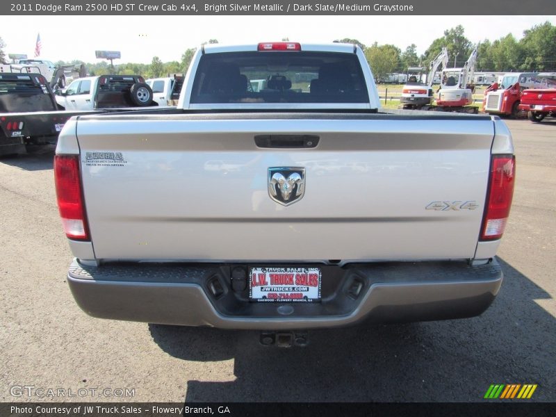 Bright Silver Metallic / Dark Slate/Medium Graystone 2011 Dodge Ram 2500 HD ST Crew Cab 4x4