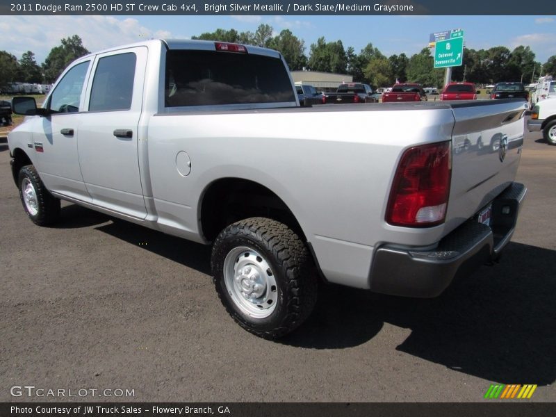 Bright Silver Metallic / Dark Slate/Medium Graystone 2011 Dodge Ram 2500 HD ST Crew Cab 4x4