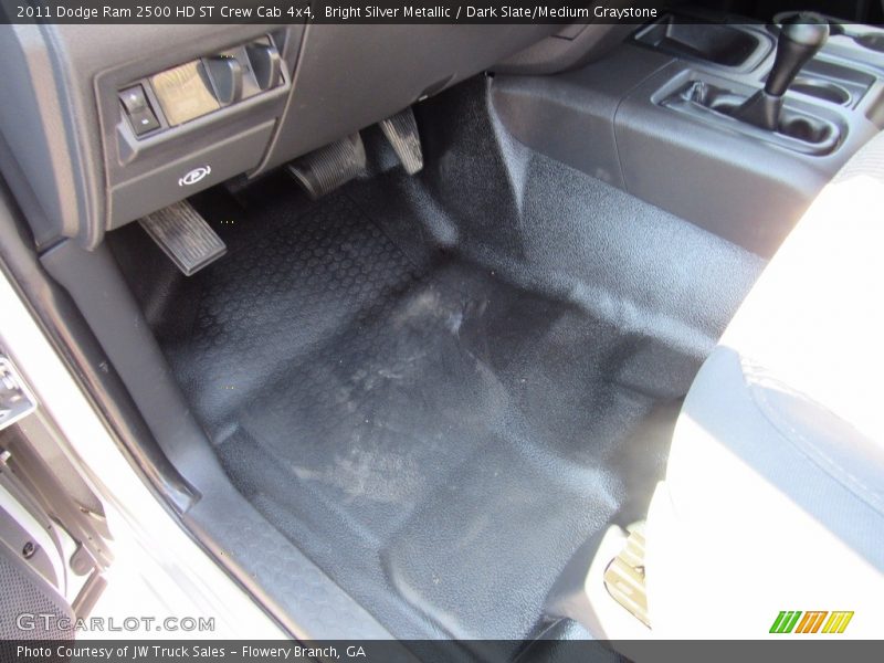 Bright Silver Metallic / Dark Slate/Medium Graystone 2011 Dodge Ram 2500 HD ST Crew Cab 4x4