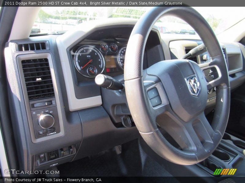 Bright Silver Metallic / Dark Slate/Medium Graystone 2011 Dodge Ram 2500 HD ST Crew Cab 4x4