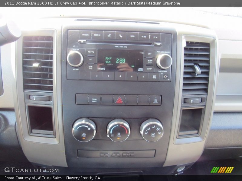 Bright Silver Metallic / Dark Slate/Medium Graystone 2011 Dodge Ram 2500 HD ST Crew Cab 4x4