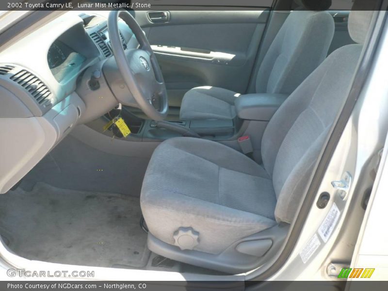 Lunar Mist Metallic / Stone 2002 Toyota Camry LE