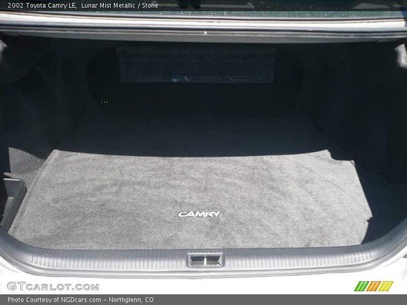 Lunar Mist Metallic / Stone 2002 Toyota Camry LE