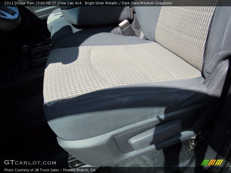 Bright Silver Metallic / Dark Slate/Medium Graystone 2011 Dodge Ram 2500 HD ST Crew Cab 4x4