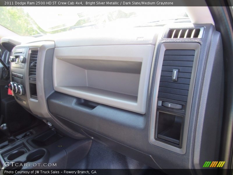 Bright Silver Metallic / Dark Slate/Medium Graystone 2011 Dodge Ram 2500 HD ST Crew Cab 4x4