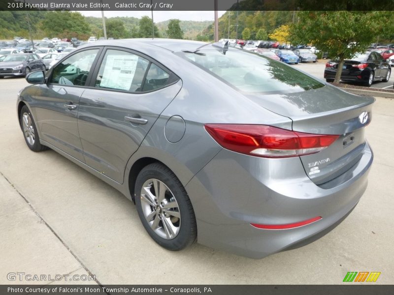 Galactic Gray / Gray 2018 Hyundai Elantra Value Edition
