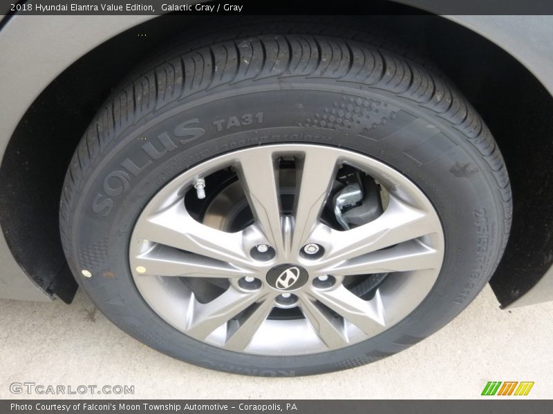 Galactic Gray / Gray 2018 Hyundai Elantra Value Edition