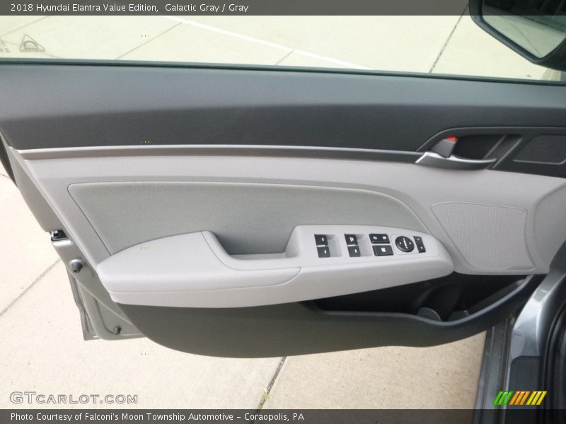 Galactic Gray / Gray 2018 Hyundai Elantra Value Edition