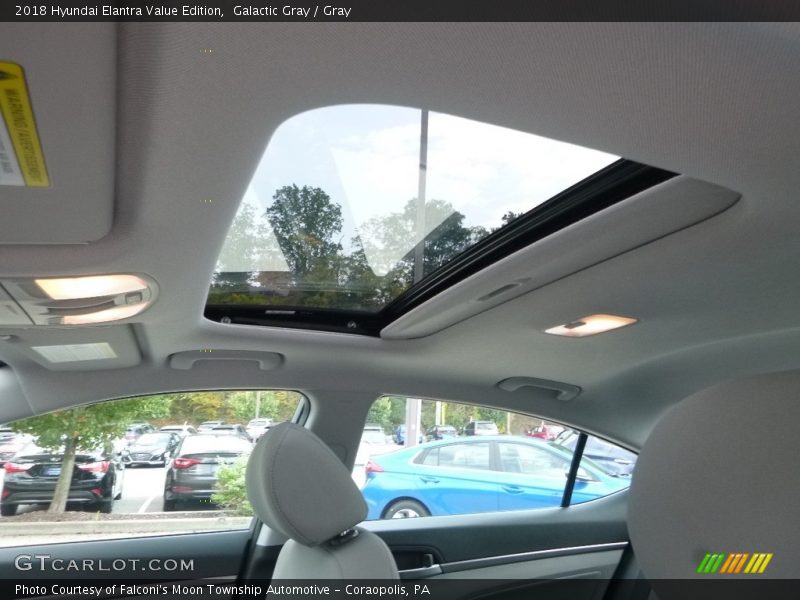 Galactic Gray / Gray 2018 Hyundai Elantra Value Edition