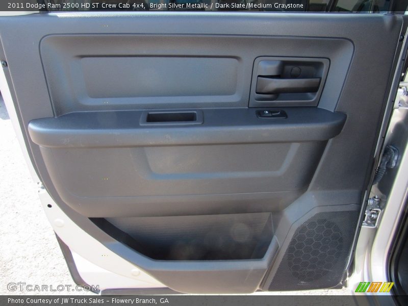 Bright Silver Metallic / Dark Slate/Medium Graystone 2011 Dodge Ram 2500 HD ST Crew Cab 4x4
