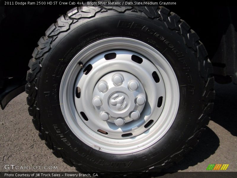 Bright Silver Metallic / Dark Slate/Medium Graystone 2011 Dodge Ram 2500 HD ST Crew Cab 4x4