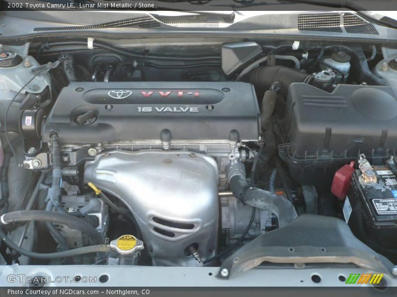 Lunar Mist Metallic / Stone 2002 Toyota Camry LE