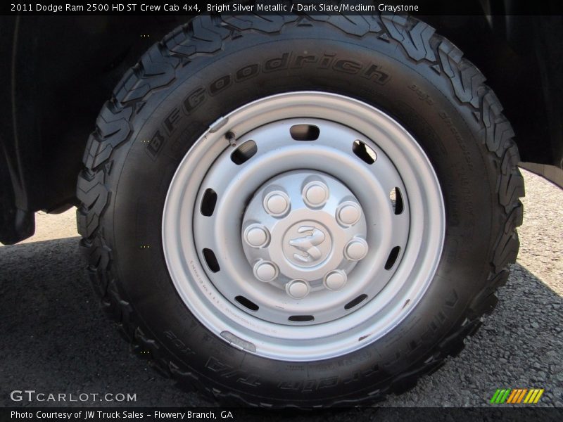 Bright Silver Metallic / Dark Slate/Medium Graystone 2011 Dodge Ram 2500 HD ST Crew Cab 4x4