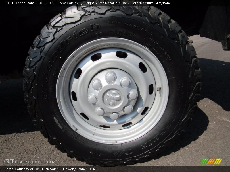 Bright Silver Metallic / Dark Slate/Medium Graystone 2011 Dodge Ram 2500 HD ST Crew Cab 4x4