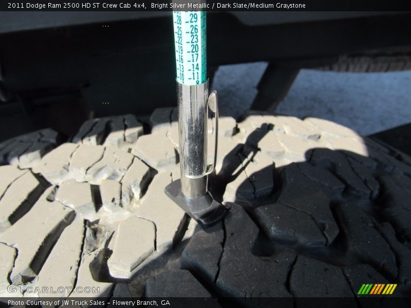 Bright Silver Metallic / Dark Slate/Medium Graystone 2011 Dodge Ram 2500 HD ST Crew Cab 4x4