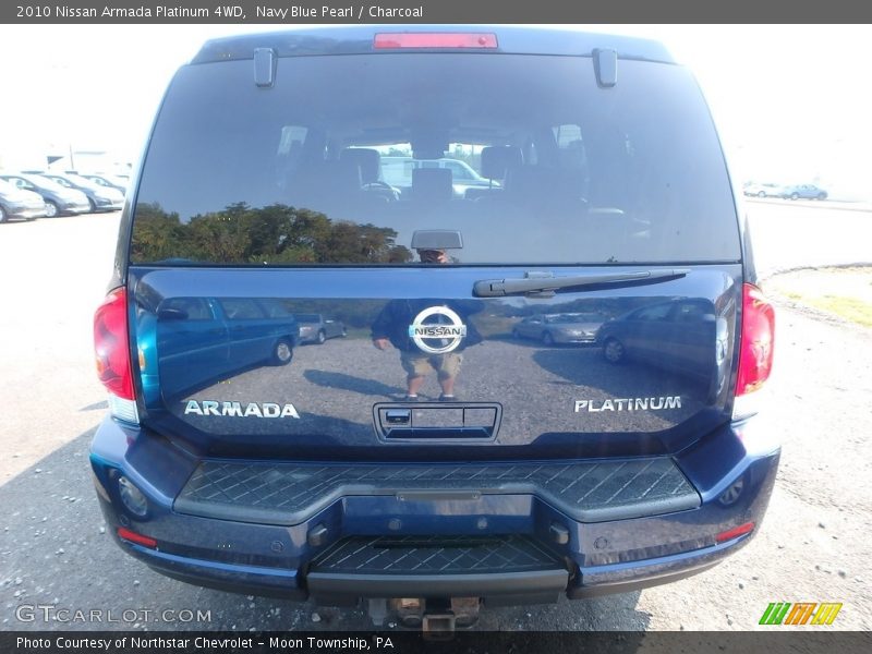 Navy Blue Pearl / Charcoal 2010 Nissan Armada Platinum 4WD