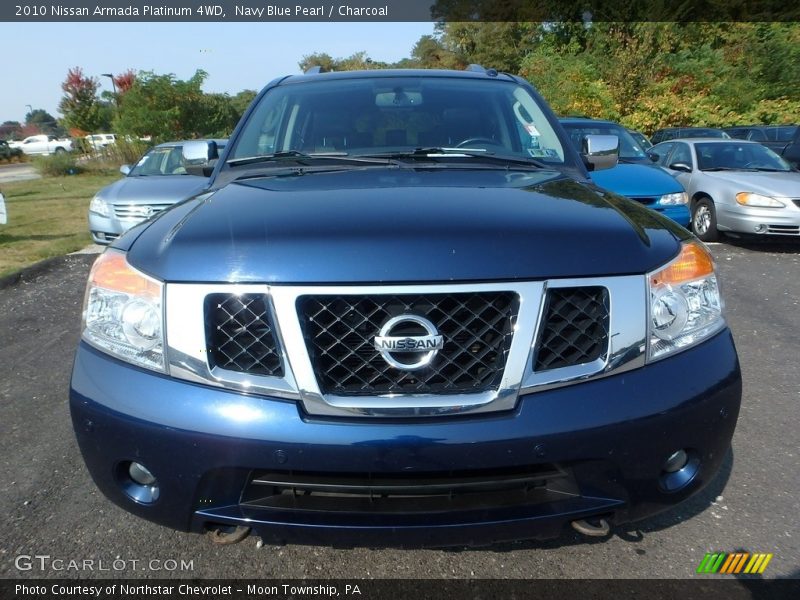 Navy Blue Pearl / Charcoal 2010 Nissan Armada Platinum 4WD
