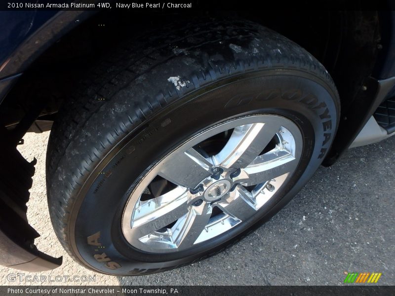 Navy Blue Pearl / Charcoal 2010 Nissan Armada Platinum 4WD