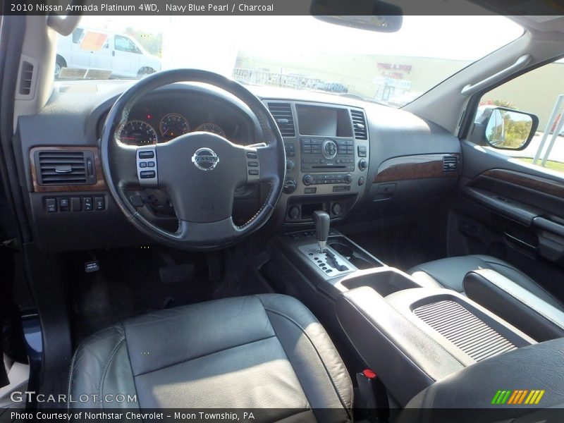 Navy Blue Pearl / Charcoal 2010 Nissan Armada Platinum 4WD