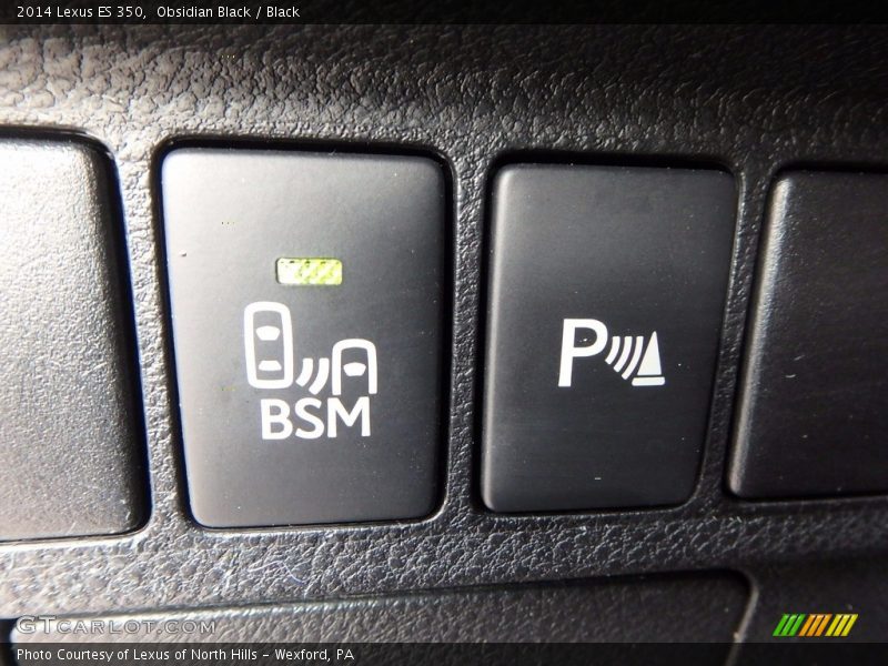Obsidian Black / Black 2014 Lexus ES 350