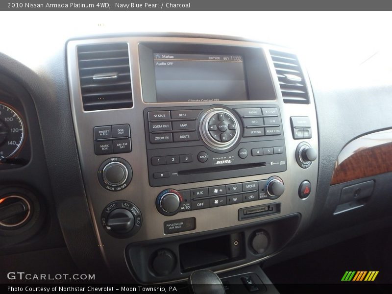 Navy Blue Pearl / Charcoal 2010 Nissan Armada Platinum 4WD
