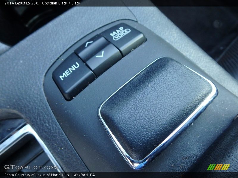 Obsidian Black / Black 2014 Lexus ES 350