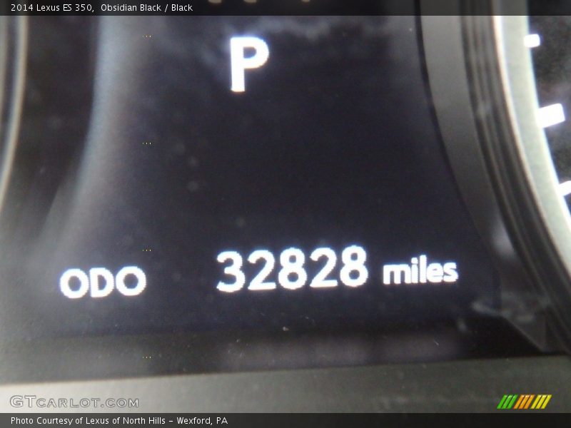 Obsidian Black / Black 2014 Lexus ES 350