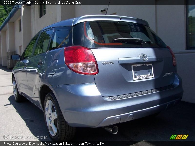 Cosmic Blue Metallic / Stone Gray 2003 Toyota Matrix