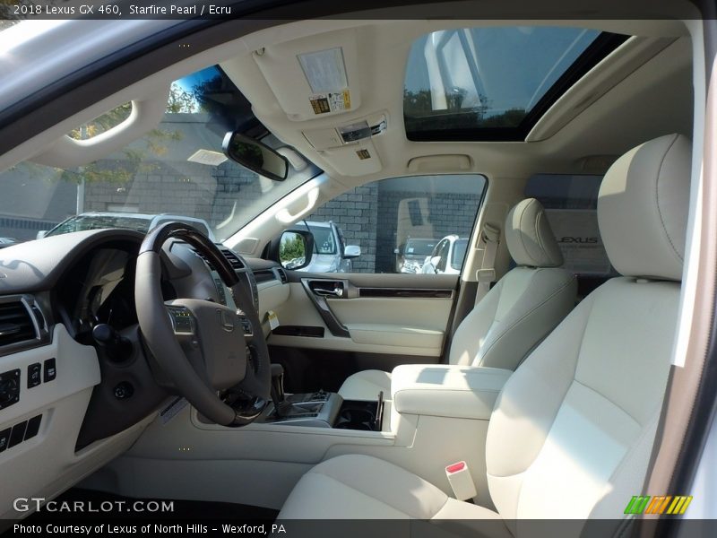 Front Seat of 2018 GX 460