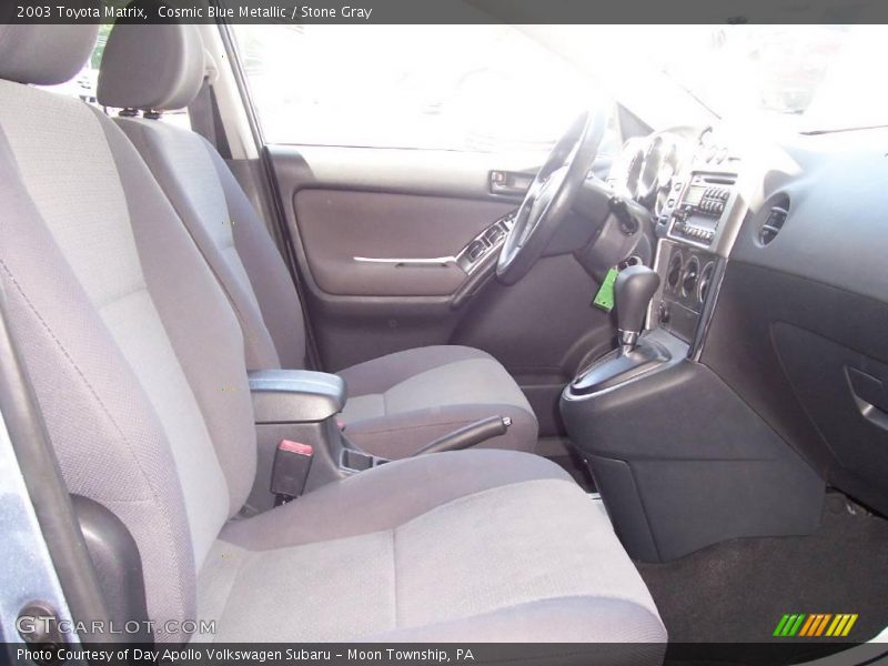 Cosmic Blue Metallic / Stone Gray 2003 Toyota Matrix