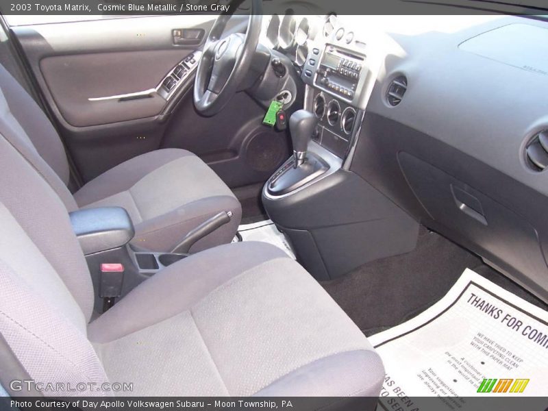 Cosmic Blue Metallic / Stone Gray 2003 Toyota Matrix
