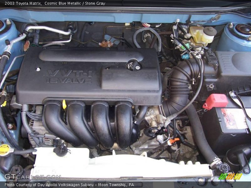 Cosmic Blue Metallic / Stone Gray 2003 Toyota Matrix