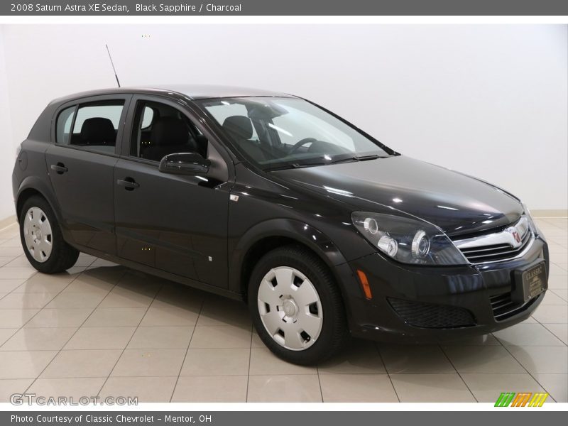 Black Sapphire / Charcoal 2008 Saturn Astra XE Sedan