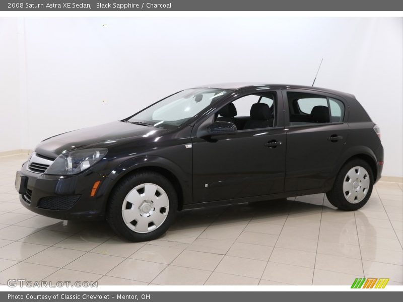 Black Sapphire / Charcoal 2008 Saturn Astra XE Sedan