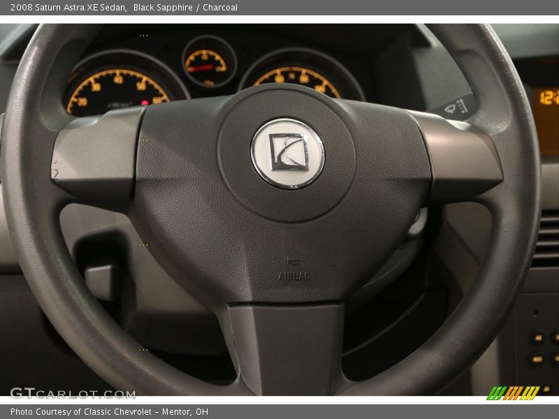 Black Sapphire / Charcoal 2008 Saturn Astra XE Sedan