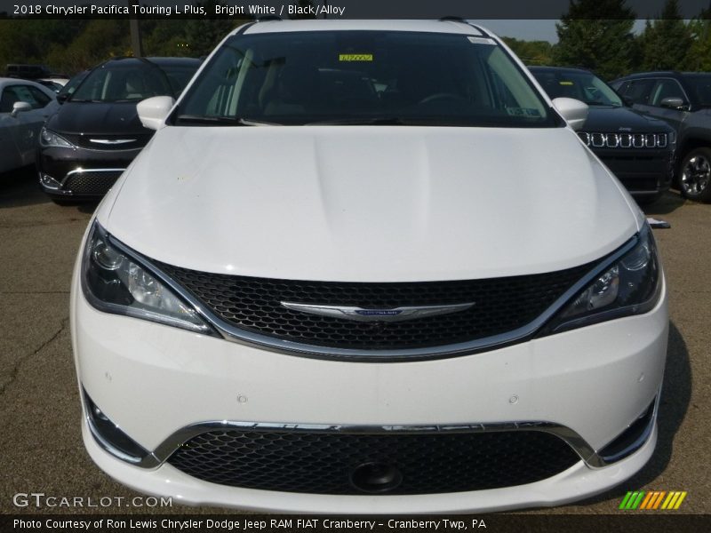 Bright White / Black/Alloy 2018 Chrysler Pacifica Touring L Plus